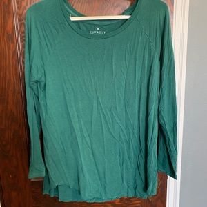 American Eagle 3/4 sleeved shirt